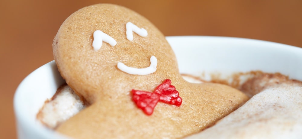 Ginger Bread Man in Coffee