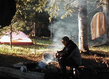 Coffee on the road - coffee while camping 