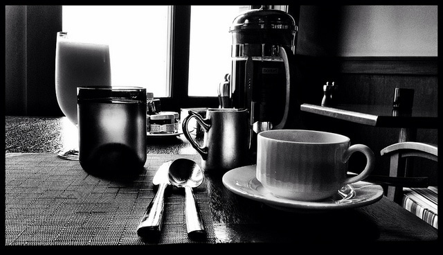 Great breakfast with a French press