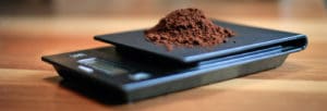 Scale to measure coffee